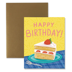 Strawberry Cake Birthday Cake
