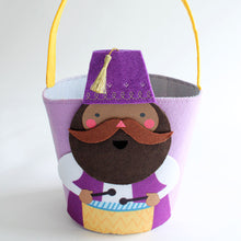 Load image into Gallery viewer, Ramadan Drummer basket available to shop at Hello Holy Days.
